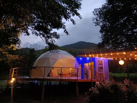 Bitzu Dome-Bijagua Riverside Glamping