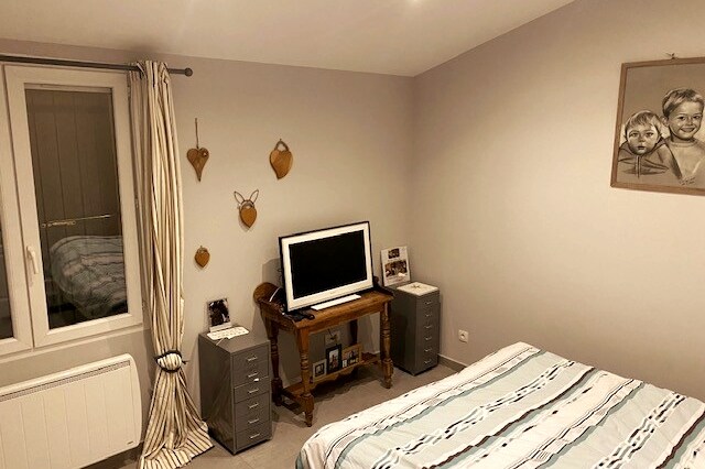 180厘米的卧室1
床，
带电视