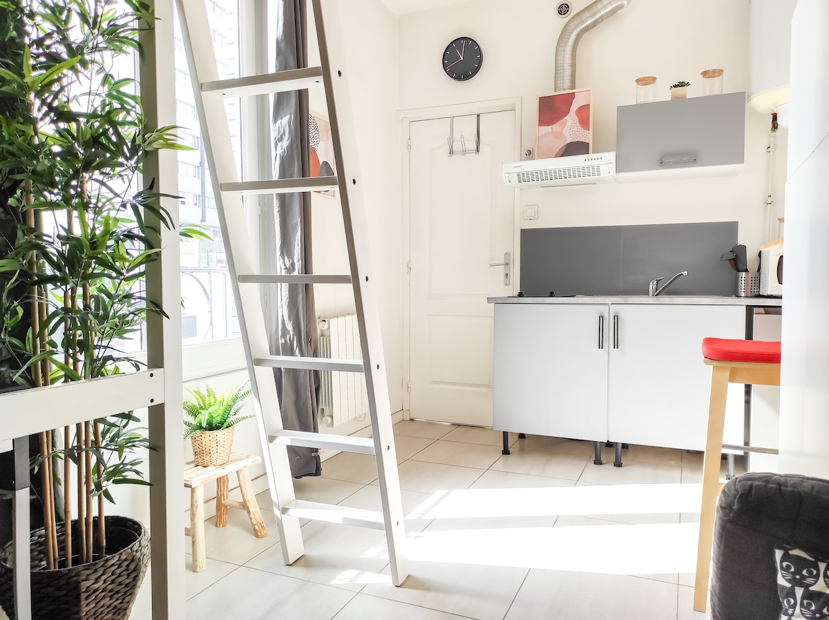 Propriété Airbnb réussie: Scandi Mini - Porte de Paris à Ivry Sur Seine