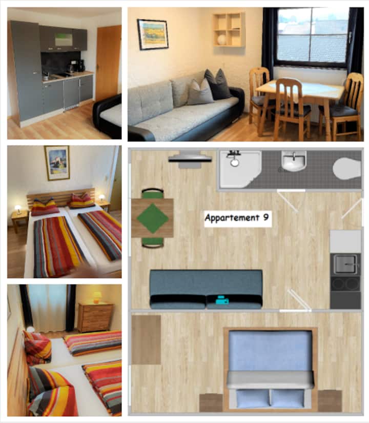 Appartement E Max 2 Personen, Appartement Valentin - Zugspitze