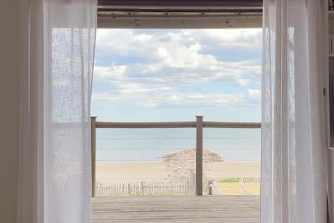 House on the beach - Nordic bath & Parking