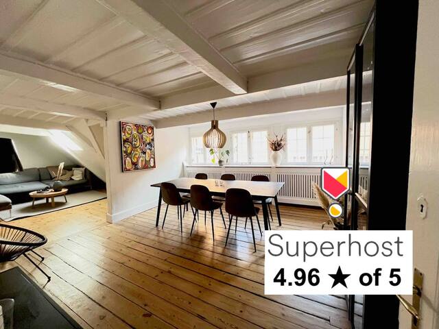 Charming 125m2 apartment neighbouring The Queen