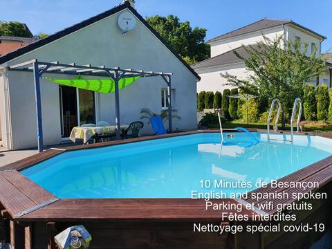 Villa 105m2 3 real bedrooms + 2 bathrooms