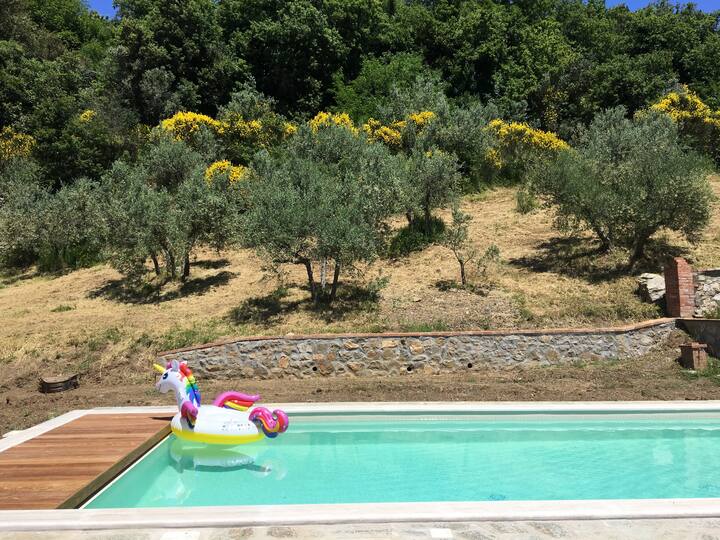 Rustico for nature lovers with private pool