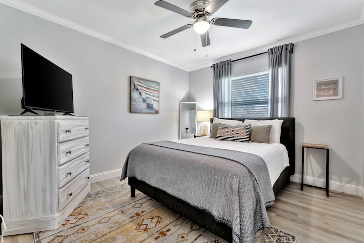 Chumba cha kulala cha malkia.