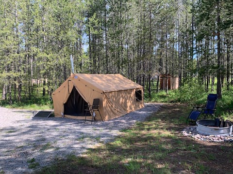 Glamp Glacier! Glamping near Glacier National Park