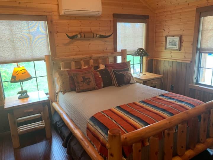 牛仔卧室（标准双人床）、抽屉柜、衣柜