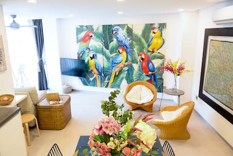 Top Airbnb: La Malagueta C1 - 2 bedrooms en Campos Elíseos