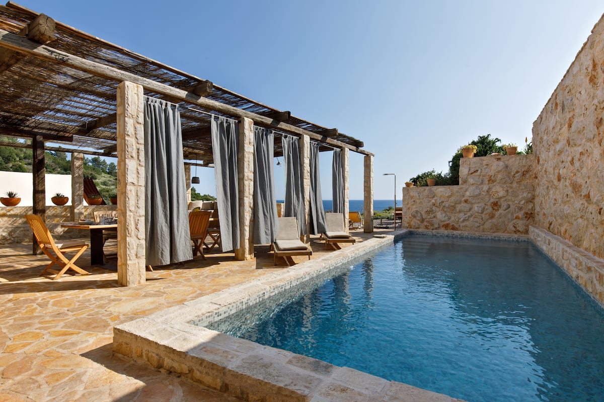Villa Vito — seaside villa above Veli Dolac cove on the island of Hvar, Croatia
