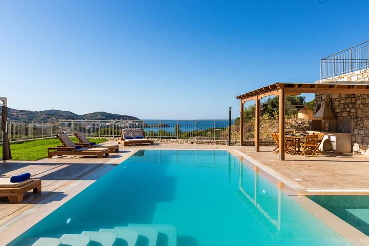 Oraia Eleni Villa, Pool, BBQ, Playground& SeaViews gallery image 5