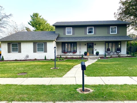 Spacious home 5 min from ND