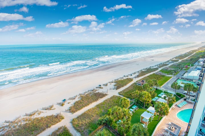 Super Penthouse/direct Oceanfront/2 Balconies/pets - 南卡羅萊納