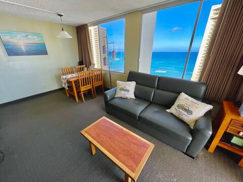 Top of Waikiki! High Floor Corner Unit Ocean View