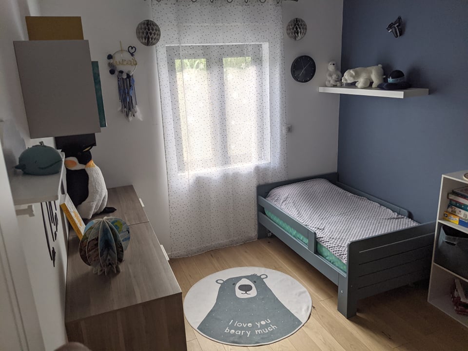 Dormitorio 3 con cama de 90 x 200.  