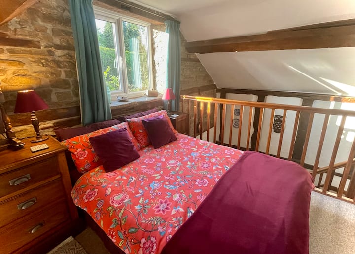 El dormitorio del entresuelo de Kibble Mill.