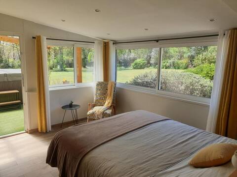 Charming farmhouse in its green setting