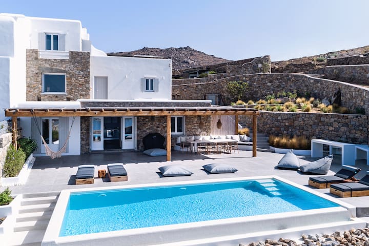 Lydia 2′ walk to the beach by Red Windmill Villas