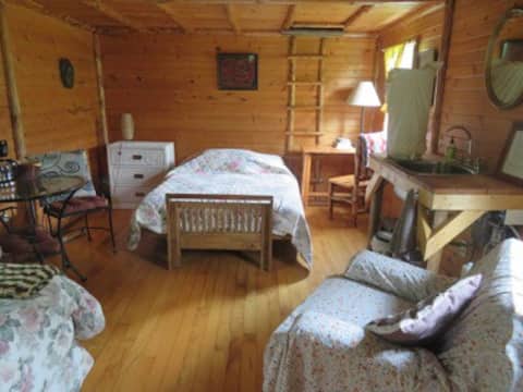 Rustic Spring Cabin