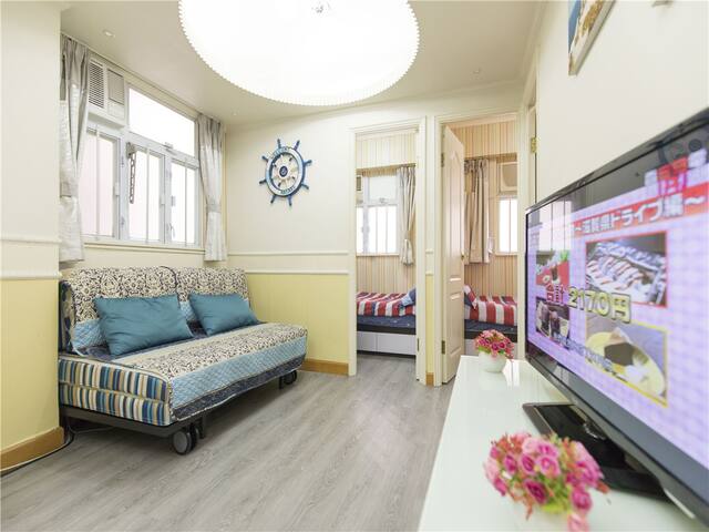 cental of HK,Stylish Apt near MTR,8ppl gallery image 2