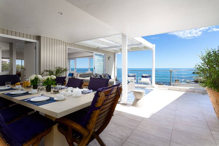 Stylish Villa On Ocean’s Edge, Unique Outdoor Area