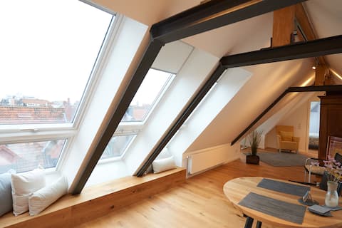 Beliebte Airbnb-Anzeige: Skyline Loft in Nordstadt