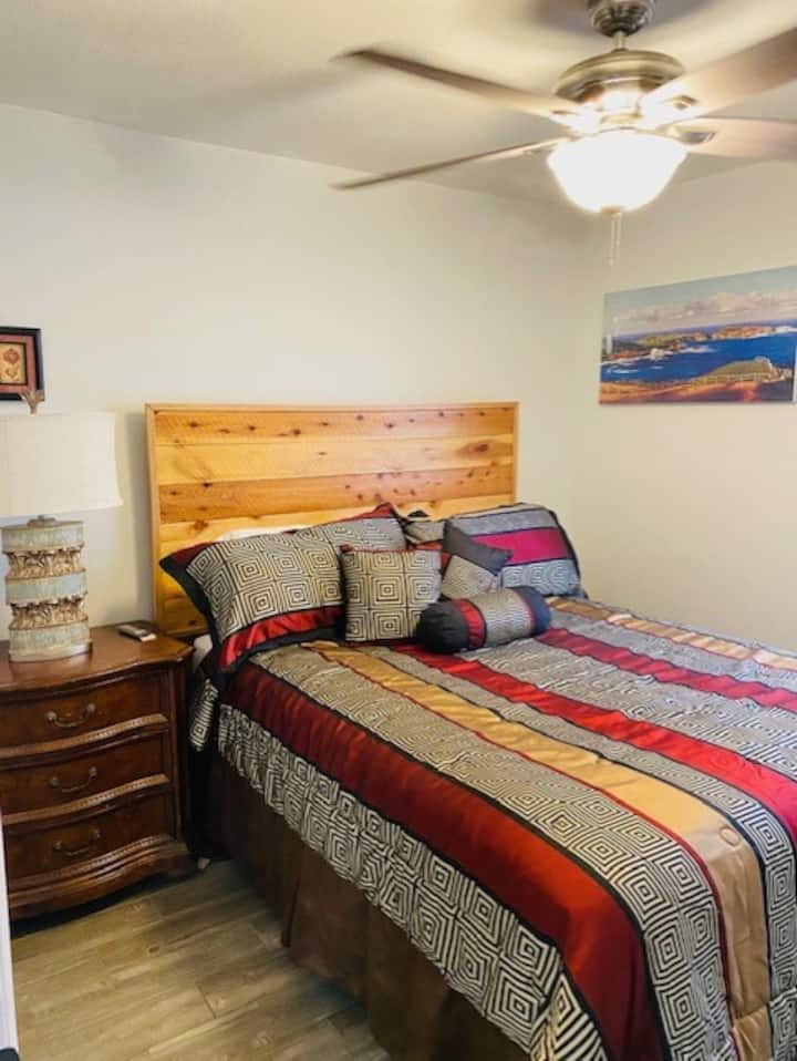 Chumba cha kulala cha 2 na kitanda cha malkia