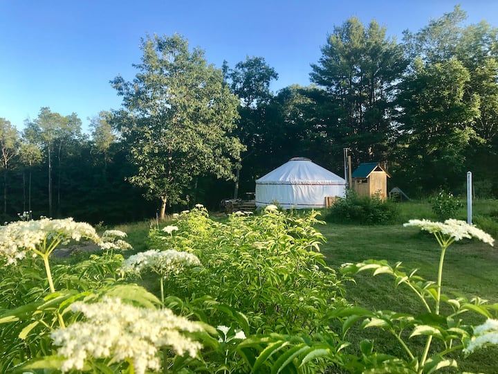 Vermont Retreat Yurt, a fourseason escape Tiny houses for Rent in
