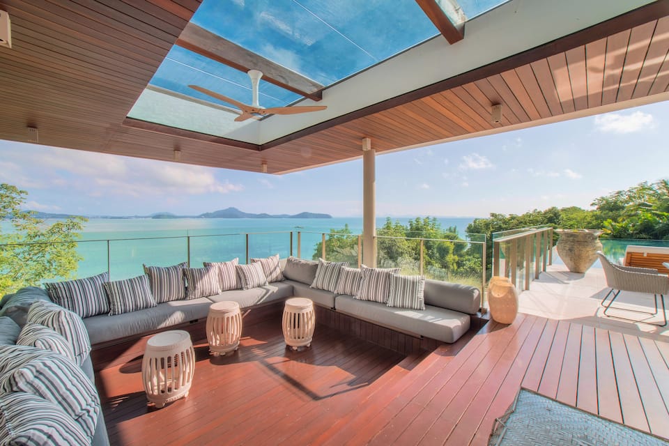 Villa Skyfall, on a headland above the Andaman Sea, Ratsada, Phuket, Thailand, photo 3 of 10