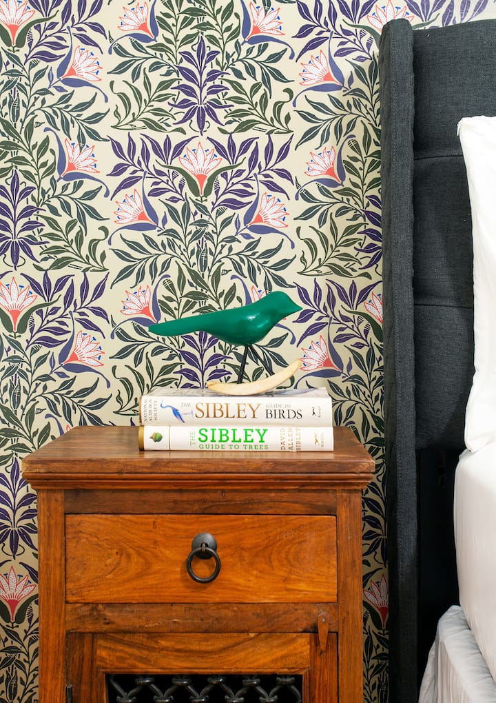 Detail of bedroom