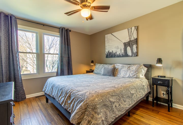 1. emelet - king méretű ágy tévével