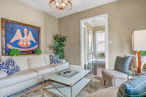 ☆Full Downtown Home 2Bed1Bath|LSU|Wifi|WasherDryer