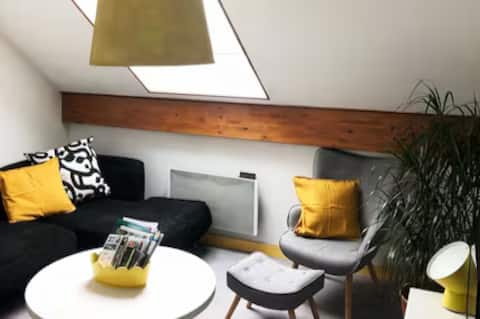 Furnished apartment 50m2, 2nd floor