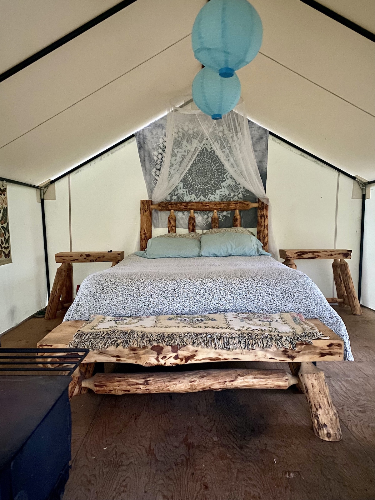 Trappers Tent at Ness Creek - Tents for Rent in Big River