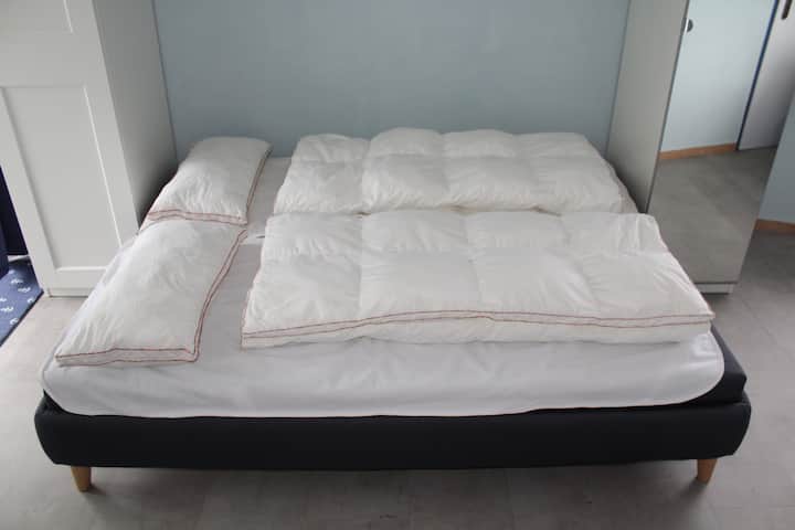 ... สำหรับการนอนหลับที่น่ารื่นรมย์กับขนนกราตรีสวัสดิ์!