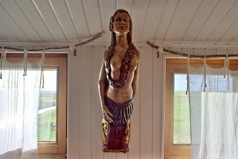 Leistungsstarkes Airbnb: Nordstrandnixe over land - 150 meters to the sea in Nordstrand