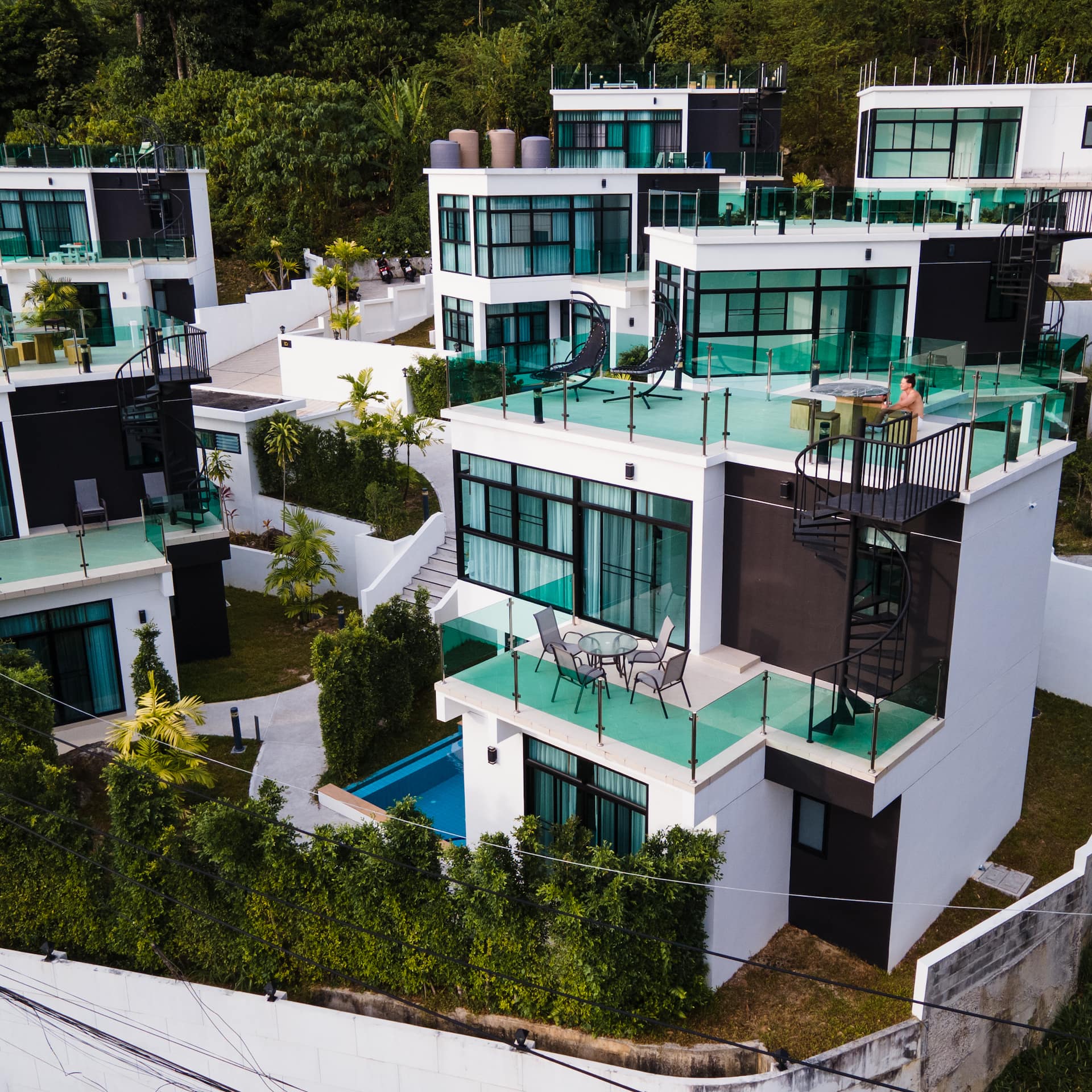 NaMara Residences hilltop villas overlooking Kamala and the Andaman Sea