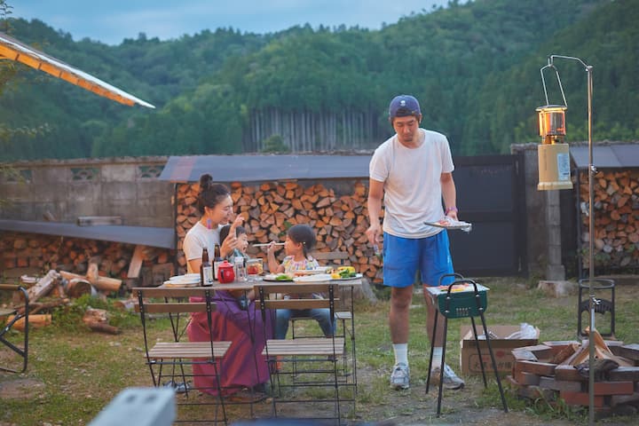 焚き火とBbqを楽しむ一棟貸し古民家宿｜子連れ歓迎・8名まで - Hyogo