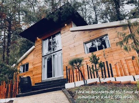 SPACIOUS CABIN FOR FAMILY/FRIENDS Acaxochitlán