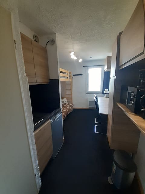 Small studio in Les 2 Alpes