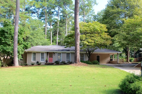 Top performing Airbnb: Historic Roswell Bungalow | Walk to Canton St in Roswell