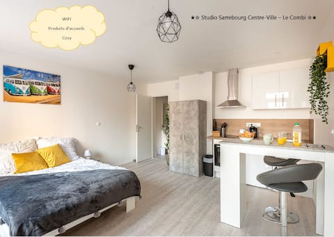 ☆★ Studio Sarrebourg Downtown – Le Combi ★☆