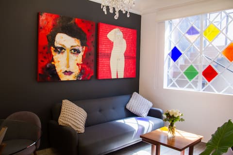 Top performing Airbnb: Close to Polanco Art Suite | Walk to Museums in Miguel Hidalgo