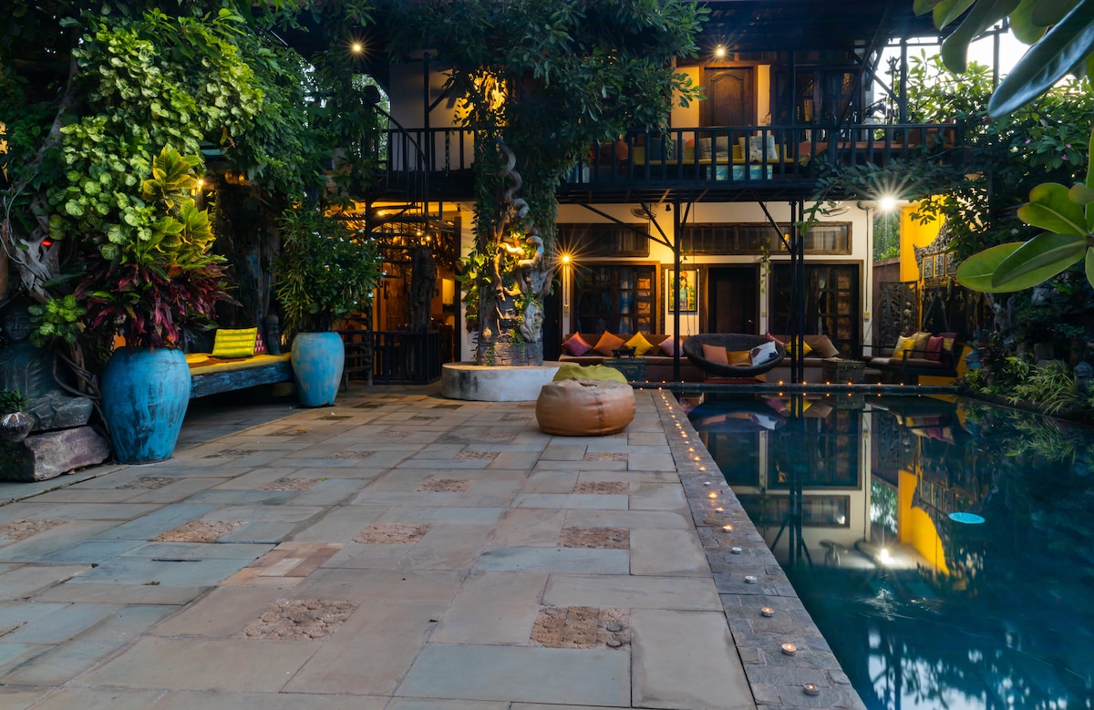 Beautiful Art House 4 Bedrooms With Private Pool