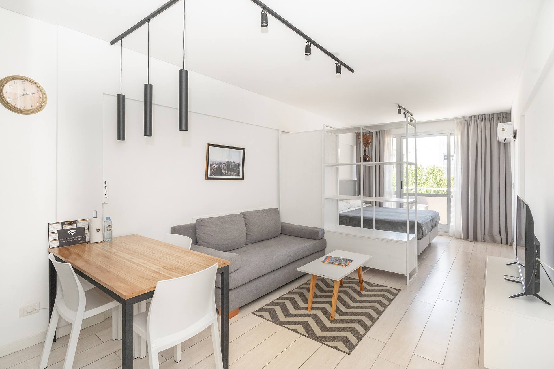 Furnished studio apartment in Núñez