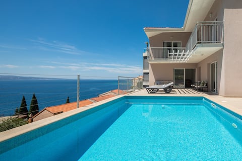 Top performing Airbnb: Villa MAM with private pool, 4 bedrooms, sea view in Omiš