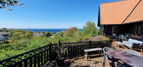 Sea View House in Scenic Nature