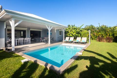 Villa La Perle Havre de Paix 5 min to the beach