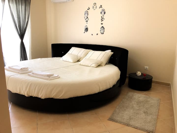 Have you ever slept in a round bed 3 meters in diameter?