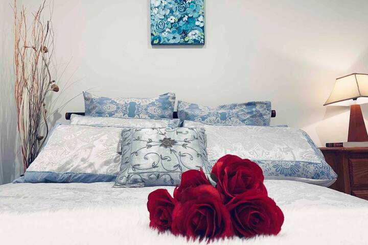 Chumba cha kulala chenye STAREHE cha Queen  Size