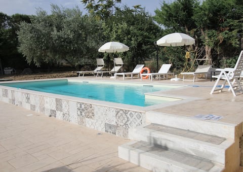Abruzzo between sea and mountains, swimming pool, dogs free, Teramo